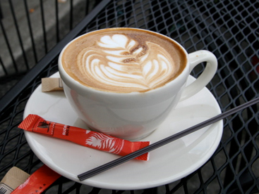 Nghệ thuật vẽ tranh café
